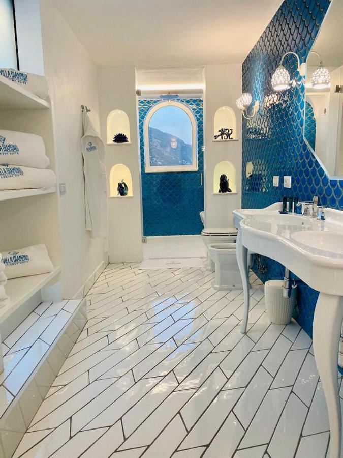 Villa Diamond Luxury Suite Positano Dış mekan fotoğraf